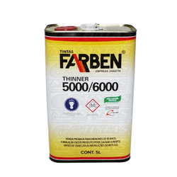 FARBEN THINNER 6000 5L - 03054 - GS Tintas