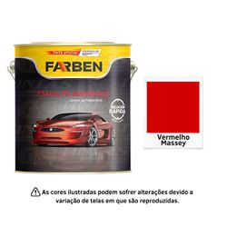 FARBEN ESM SINTETICO VERMELHO MASSEY 900ML - 03216 - GS Tintas