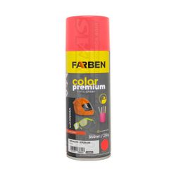 FARBEN SPRAY LUM. VERMELHO 350ML/250G - 03146 - GS Tintas