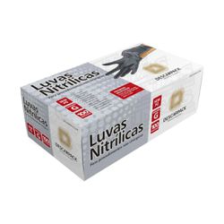 DESCARPACK LUVA NITRILICA SEM PO PRETA G COM 100UN... - GS Tintas