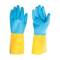 VONDER LUVA LATEX/NEOPRENE XG AMARELA/AZUL - 03357 - GS Tintas