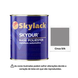 SKYLACK BP CINZA SILK MET. HYUNDAI 19/22 900ML - 0... - GS Tintas
