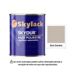 SKYLACK BP GRIS CENDRE MET PEUGEOT 03/16 900ML - 0... - GS Tintas