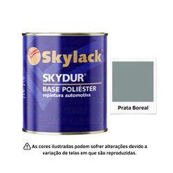 SKYLACK BP PRATA BOREAL 00/10 RENAULT 900ML - 0067 - GS Tintas