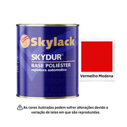 SKYLACK BP VERMELHO MODENA LISA FIAT 05/16 900ML -... - GS Tintas