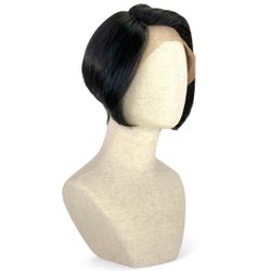 Curta estilo BOB nuca batida Preta - I.H.017 - GUILLYSHOP