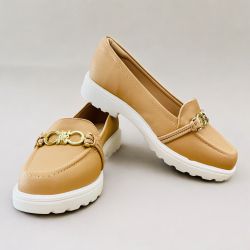 Mocassim Modare Ultraconforto 7357.110.22197 - beg - Gustavo Calçados