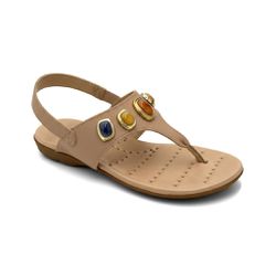 Sandália Rasteira Feminina Modare ref. 7053.173.21... - Gustavo Calçados