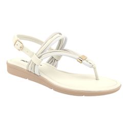 Sandália Piccadilly ref. 401263 - avelã - Gustavo Calçados