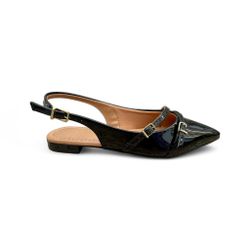 Sapatilha Vizzano slingback verniz ref. 1206.296.1... - Gustavo Calçados