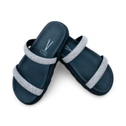 Papete Vizzano ref. 6459.110.26769 - preto - crist... - Gustavo Calçados