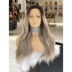 Peruca front lace Janett cor Grey# - 1205 - HAIR PERUCAS BRASIL