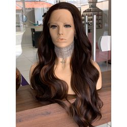 Peruca front lace Valentina cor f4/30# - 1210 - HAIR PERUCAS BRASIL