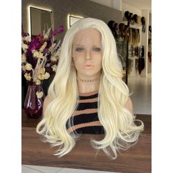 Peruca front Lace Mariana cor 613M# - 1201 - HAIR PERUCAS BRASIL