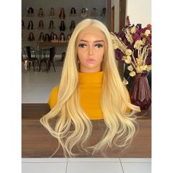 FRONT LACE CABELO NATURAL