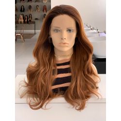 Peruca Lace Front Kama Fibra Futura Premium Repartição Livre 76 cm Ser  Mulher - Loja de Cabelo - Loja de Perucas e Cabelos