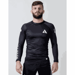 RASHGUARD MANGA COMPRIDA BLACK BELT - ALR01-Black - HELITZIA