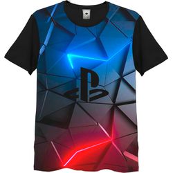 Camiseta Full 3d Playstation neon - 532 - HELPFULL