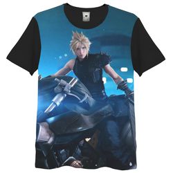Camiseta Full 3d Final Fantasy Cloud Strife - 175... - HELPFULL