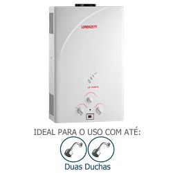 Aquecedor de Água a Gas Digital LZ 1600N GN Lorenz... - Hidralmarchi