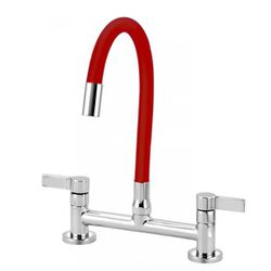  Misturador Cozinha Mesa Vermelha 1256 C62 Esteves - Hidralmarchi