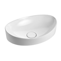 Cuba de Apoio Oval ICA21 Branca 460mmx330mm Icasa - Hidralmarchi