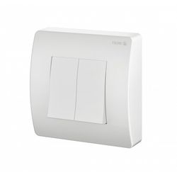 Acabamento Para Válvula de Descarga Flux Branco Fa... - Hidralmarchi