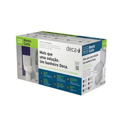 Kit bacia com caixa acoplada Monte Carlo – Deca - Hidráulica Tropeiro