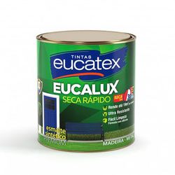 Eucalux Esmalte Sintético Fosco Preto 225ml Eucate... - Hidráulica Tropeiro