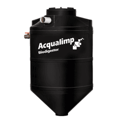 Biodigestor Acqualimp 600L com Kit de Instalação - Hidráulica Tropeiro