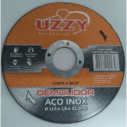Disco de Corte para Aço Inox 115X1,2X22,2MM - Hidráulica Tropeiro