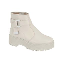 BOTA FEMININA MOLECA C/ ZÍPER 5351-103 PLATAFORMA ... - HILDA COSTA