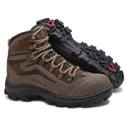 Bota Adventure Cano Alto Amazônia Cinza - Kallucci... - Hórus Tactical e Outdoor