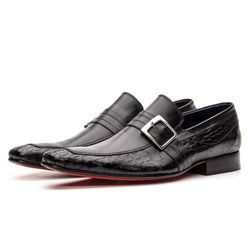 Sapato Loafer Premium Solado em Couro - Mister Couros