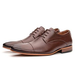 Sapato Social Derby Premium - Mister Couros