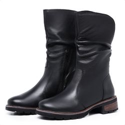 Bota Aurora Cor: 3900 Preto - Mister Couros