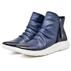 BOTA SPORT ANABELLE COR: AZUL MARINHO - Mister Couros