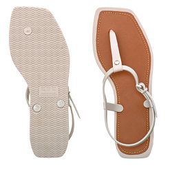 SANDALIA RASTEIRA LILA - Off White - Mister Couros
