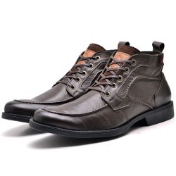 Bota Coturno Mamute Cor: Marrom (Café) - Mister Couros