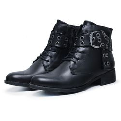 BOTA COTURNO SCARLETT COR:PRETO - Mister Couros