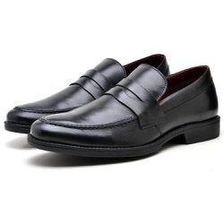 Sapato Loafer Ref.: 9400 toro Preto - Mister Couros