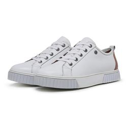TENIS AMELIA BRANCO - Cor: Branco - Mister Couros