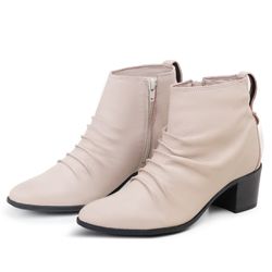 Bota Charlotte Cor: Nude - Mister Couros