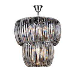 LUSTRE CRISTAL LONDRES 2 CAMADAS - 12059 - BellaLuz | Lighting Store