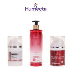 Kit 3 Cremes Hidratantes Restauradores e Essenciai... - Humecta 