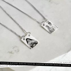 Colar Escapulário Personalizado P Folheado em em P... - IAIÁ Semijoias