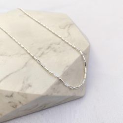 Colar Choker Palitinhos Folheado em Prata 925 - IAIÁ Semijoias