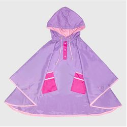 Capa de Chuva Lisa Lilás Pink KidSplash! - 010508 - Ia Ou