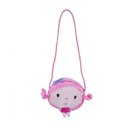 Bolsa Infantil Boneca Laço Roxo 15cm - BBL1170-F (... - Ia Ou