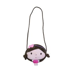Bolsa Infantil Boneca Laço Rosa 15cm - BBL1170-F (... - Ia Ou